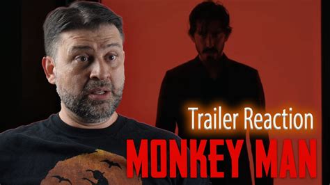 monkey man trailer reaction